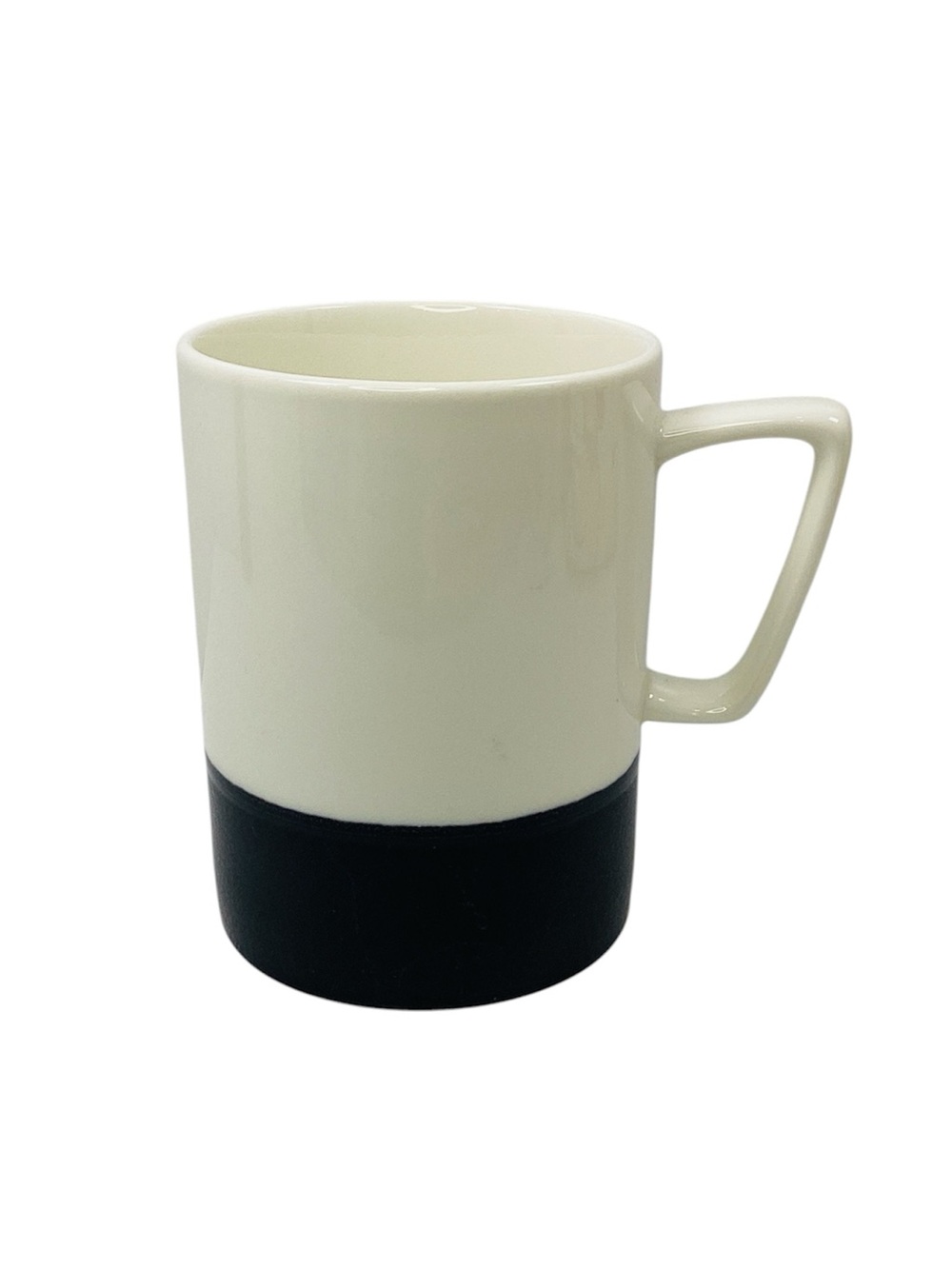 🐷 Starbucks Ceramic Black & White Mug 16oz.